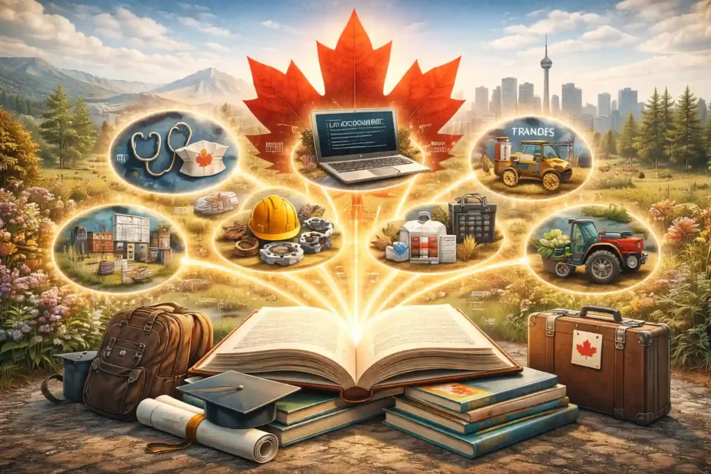 Choosing the best field of study in Canada for international students