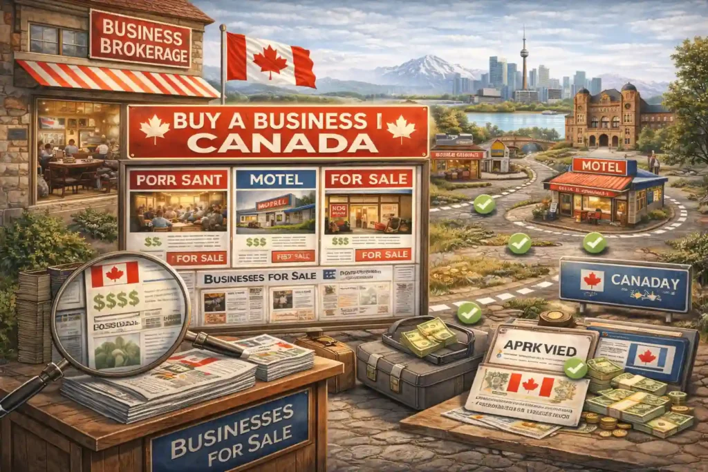 Business immigration to Canada by purchasing an existing business