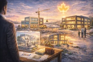 Nova Scotia entrepreneur immigration program with business and investment concept