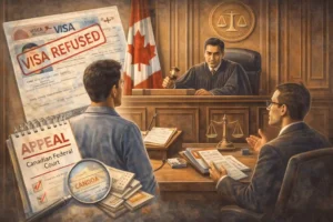 Federal Court reviewing a rejected Canada visa application