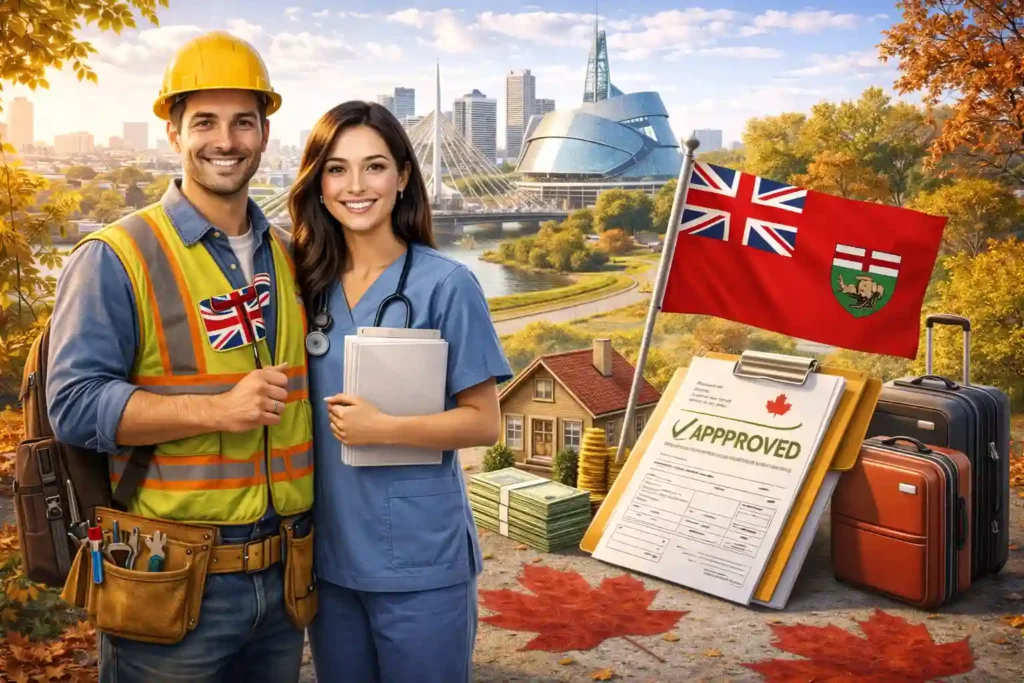 Manitoba Skilled Worker Program applicants with approved documents