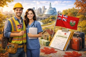 Manitoba Skilled Worker Program applicants with approved documents
