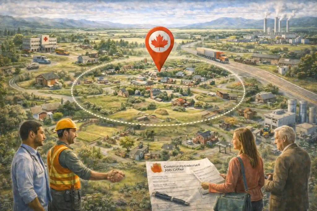 Claresholm Alberta RCIP immigration program with designated employers and rural communities for Canadian PR