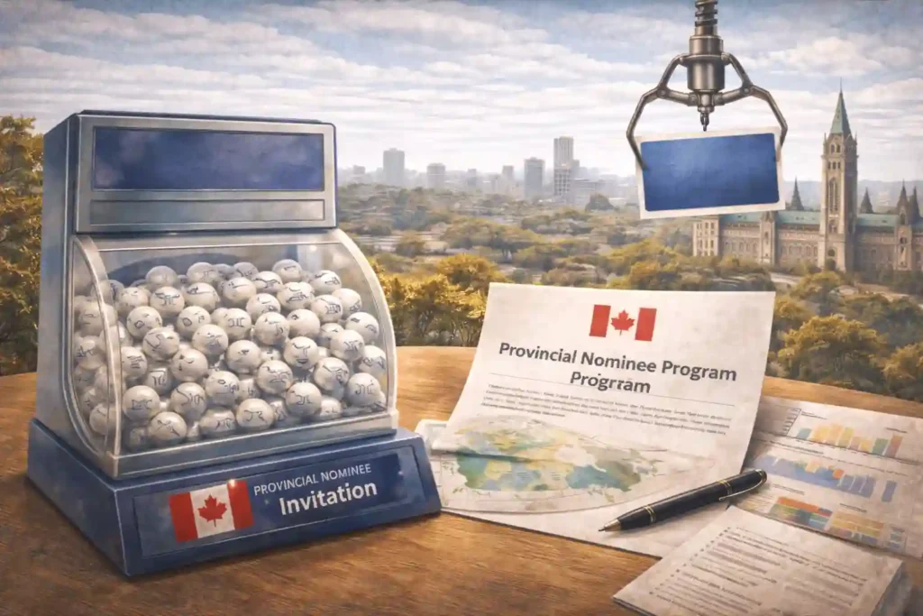 Canada Express Entry lottery selection process