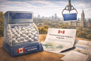 Canada Express Entry lottery selection process