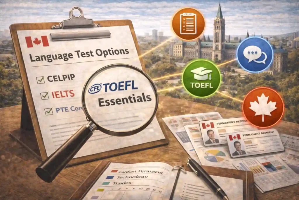 TOEFL Essentials for Canadian Permanent Residence