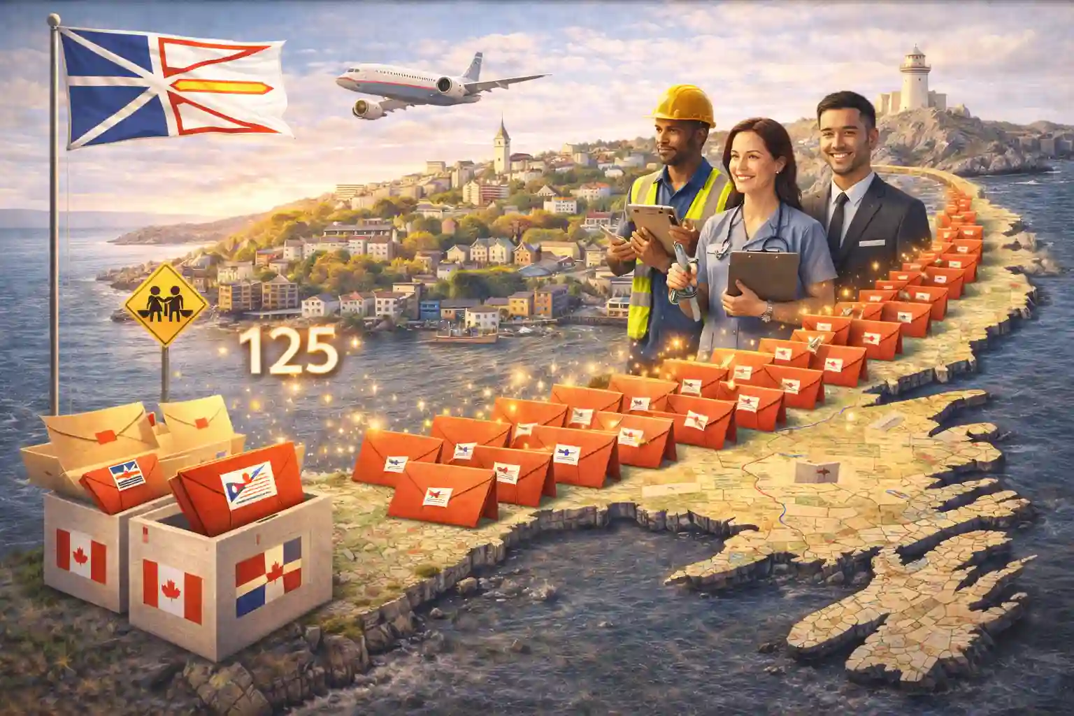 Newfoundland and Labrador issues 125 invitations in latest provincial immigration draw 2025