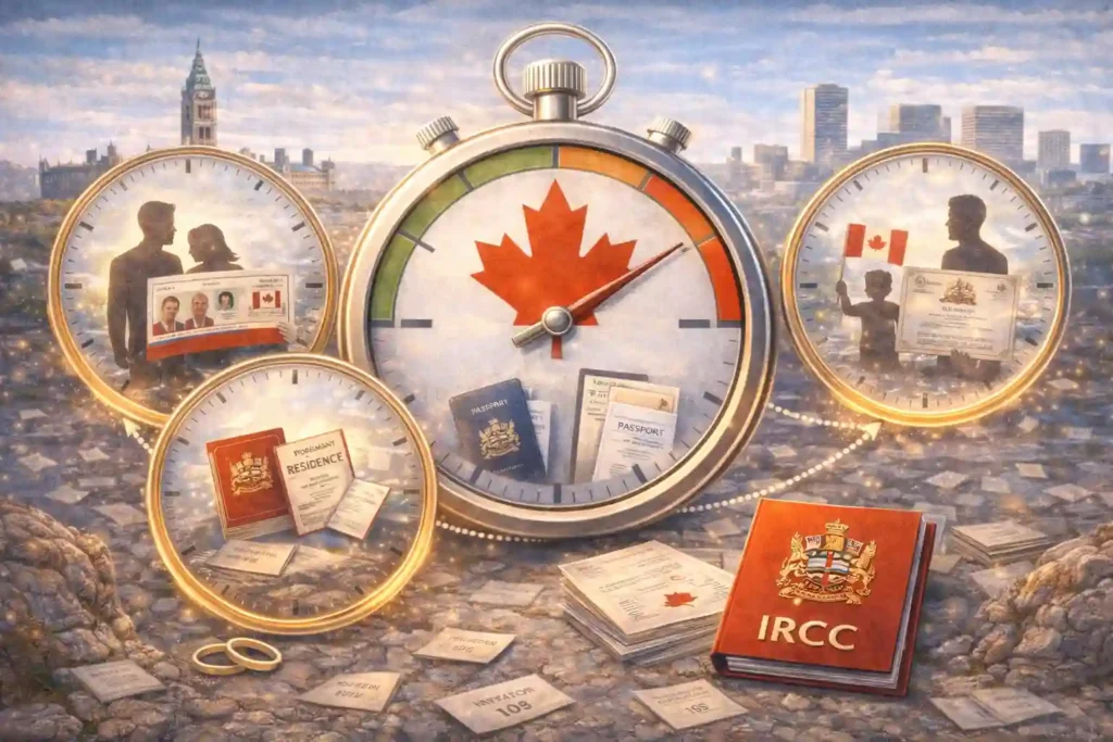 IRCC updates processing times for permanent residence, temporary residence, and citizenship applications in October 2025