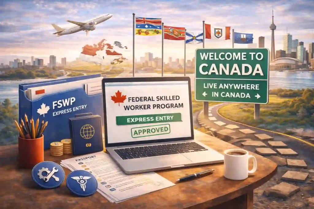 Federal Skilled Worker Program Canada immigration through Express Entry