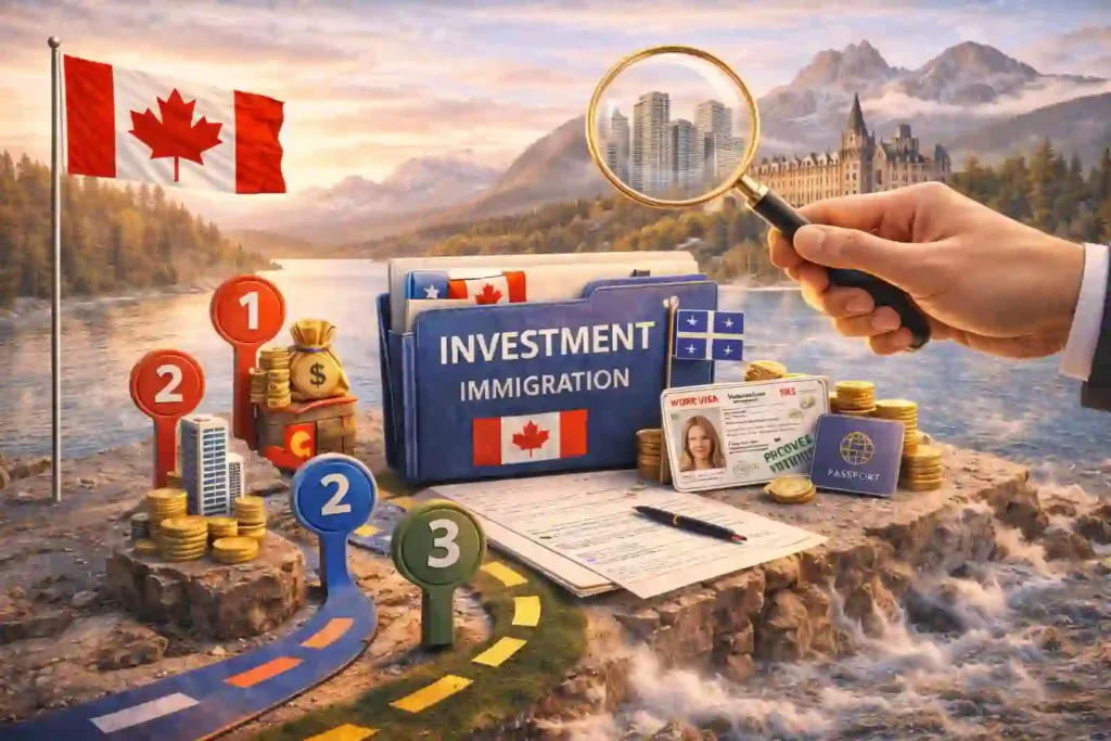 Investment immigration to Canada for permanent residency