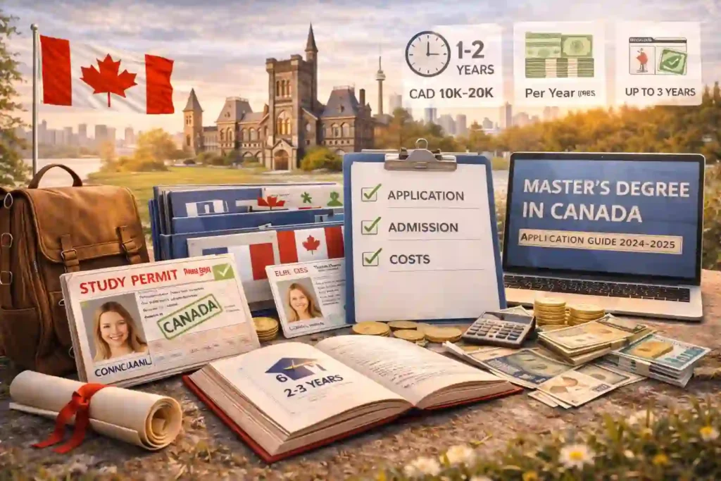 Master’s degree studies in Canada with work and PR opportunities